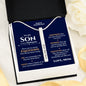Son Wedding Love Mom Bar Necklace - Love You This Much