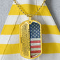 Son Wedding (Love Mom) Dog Tag Necklace - Love You This Much