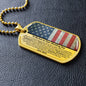 Son Wedding (Love Mom) Dog Tag Necklace - Love You This Much