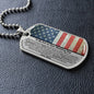 Son Wedding (Love Mom) Dog Tag Necklace - Love You This Much
