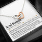 Soul Sister Definition Interlocking Hearts Necklace - Love You This Much