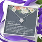 Stepdaughter (handpicked) Love Knot Necklace - Love You This Much