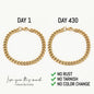 To My Grandson Classic Cuban Bracelet - Love You This Much