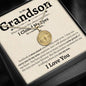 To My Grandson Compass Necklace | Gift Set | SS018 - Love You This Much