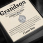 To My Grandson Compass Necklace | Gift Set | SS018 - Love You This Much