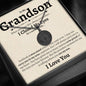 To My Grandson Compass Necklace | Gift Set | SS018 - Love You This Much