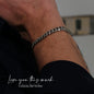 To My Grandson "If There Ever" Bracelet - Love You This Much