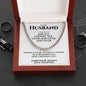 To My Husband I choose You Cuban Chain Necklace - Love You This Much