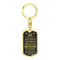 To My Man Keychain - Love You This Much