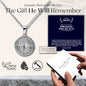 To My Man "Our Journey" Compass Necklace - Love You This Much