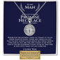 To My Man "Our Journey" Compass Necklace - Love You This Much