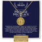 To My Man "Our Journey" Compass Necklace - Love You This Much