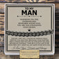 To My Man "Your Crown" Classic Cuban Bracelet - Love You This Much