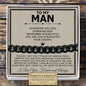 To My Man "Your Crown" Classic Cuban Bracelet - Love You This Much