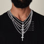 To My Man "Your Crown" Cross Cuban Necklace - Love You This Much