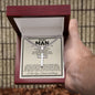 To My Man "Your Crown" Cross Cuban Necklace - Love You This Much