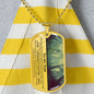 To My Son Cherished Chapters Dog Tag Necklace - Love You This Much