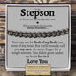 To My Stepson Classic Cuban Bracelet - Love You This Much