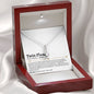 Twin Flame Definition Alluring Beauty Necklace - Love You This Much