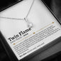 Twin Flame Definition Alluring Beauty Necklace - Love You This Much