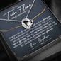 Twin Flame Forever Love Necklace - Love You This Much