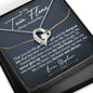 Twin Flame Forever Love Necklace - Love You This Much