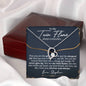 Twin Flame Forever Love Necklace - Love You This Much