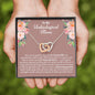 Unbiological Mom Interlocking Hearts Necklace - Love You This Much