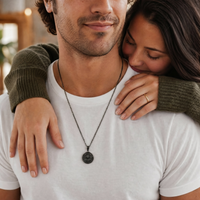 Thumbnail for Husband Classic Compass Necklace