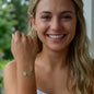 (ALMOST Sold Out) Bump to Mom 18k Gold Sunflower Bracelet™ - Mother's Day Edition - Love You This Much