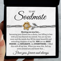 Thumbnail for (ALMOST Sold Out) Meeting You Was Fate Sunflower Bracelet - Soulmate - Love You This Much