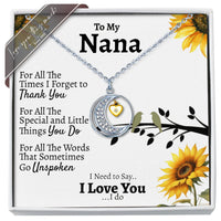 Thumbnail for (ALMOST Sold Out) Nana Moon & Back Necklace - Love You This Much