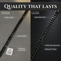 Thumbnail for (Almost Sold Out) Stepped Up Dad Classic 5mm Cuban Bracelet - Love You This Much