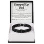 Stepped Up Dad Leather Bracelet