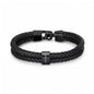 Stepped Up Dad Leather Bracelet