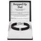 Stepped Up Dad Leather Bracelet
