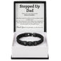 Stepped Up Dad Leather Bracelet