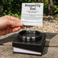 Stepped Up Dad Leather Bracelet