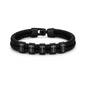 Stepped Up Dad Leather Bracelet