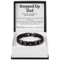 Stepped Up Dad Leather Bracelet