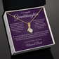 Granddaughter Moon and Back Alluring Beauty Necklace