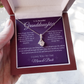 Granddaughter Moon and Back Alluring Beauty Necklace