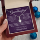 Granddaughter Moon and Back Alluring Beauty Necklace
