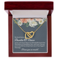 Aunt & Niece Interlocking Hearts Necklace