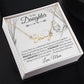 Daughter Signature Name Necklace - Love Mom