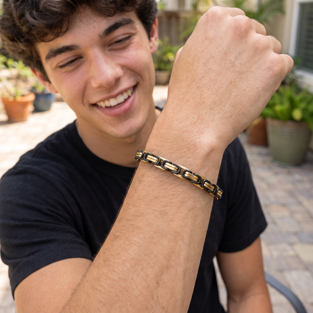 (Almost Sold Out) To My Son - Love Mom- Bracelet