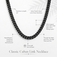 Thumbnail for Son Love Mom Wedding - Class 5mm Necklace