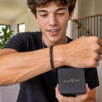 Thumbnail for (Almost Sold Out) To My Son - Love Mom- Bracelet