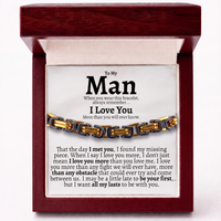 Thumbnail for The Day I Met You Men's Bracelet - 5mm