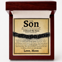 Thumbnail for A Bracelet He’ll Wear. A Message He’ll Never Forget.